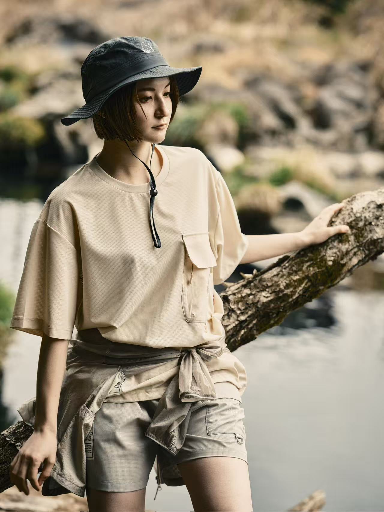 AIR GRID UNI PACKABLE TEE