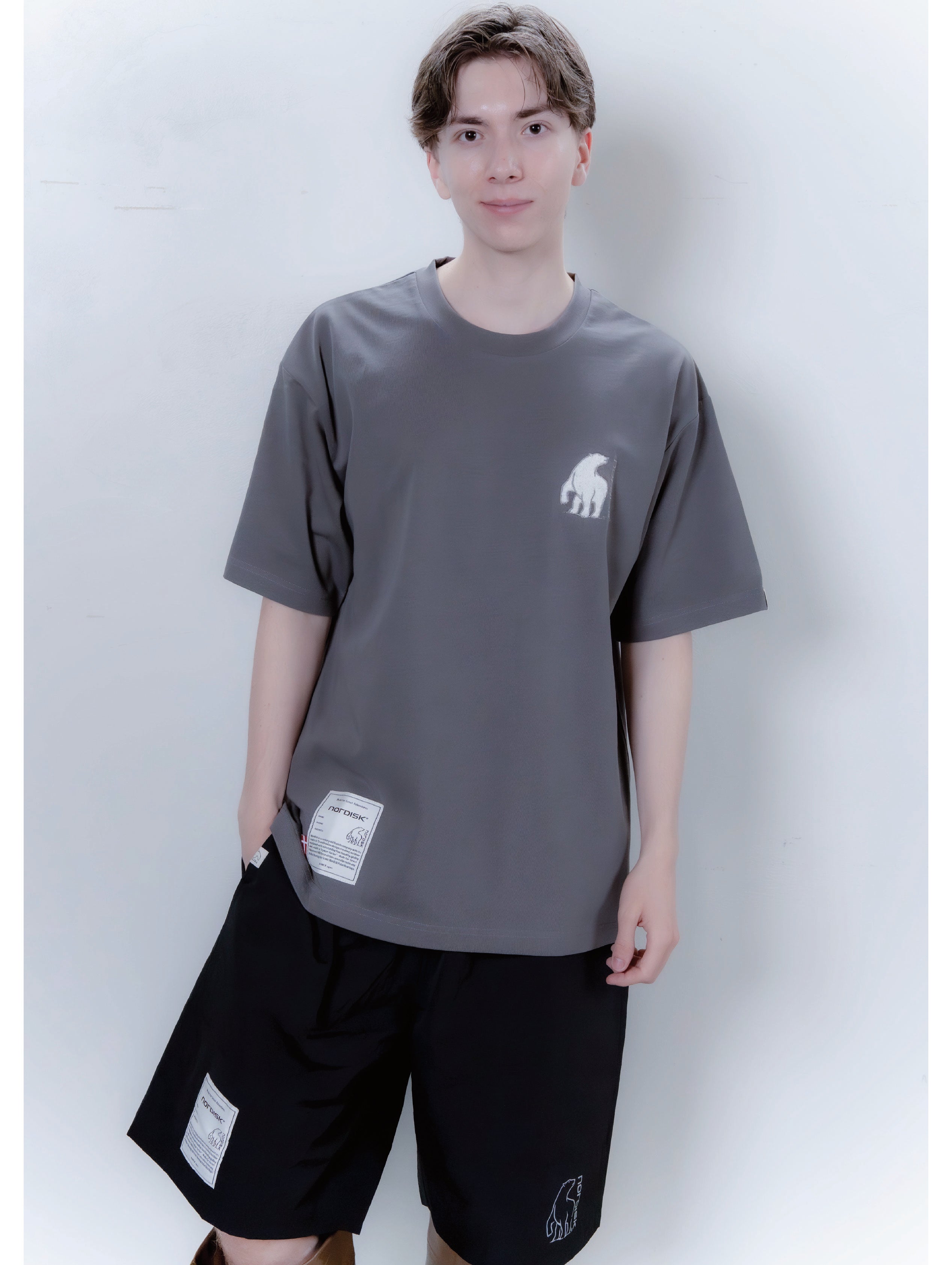 SAGARA BEAR EMBROIDERY UNI TEE
