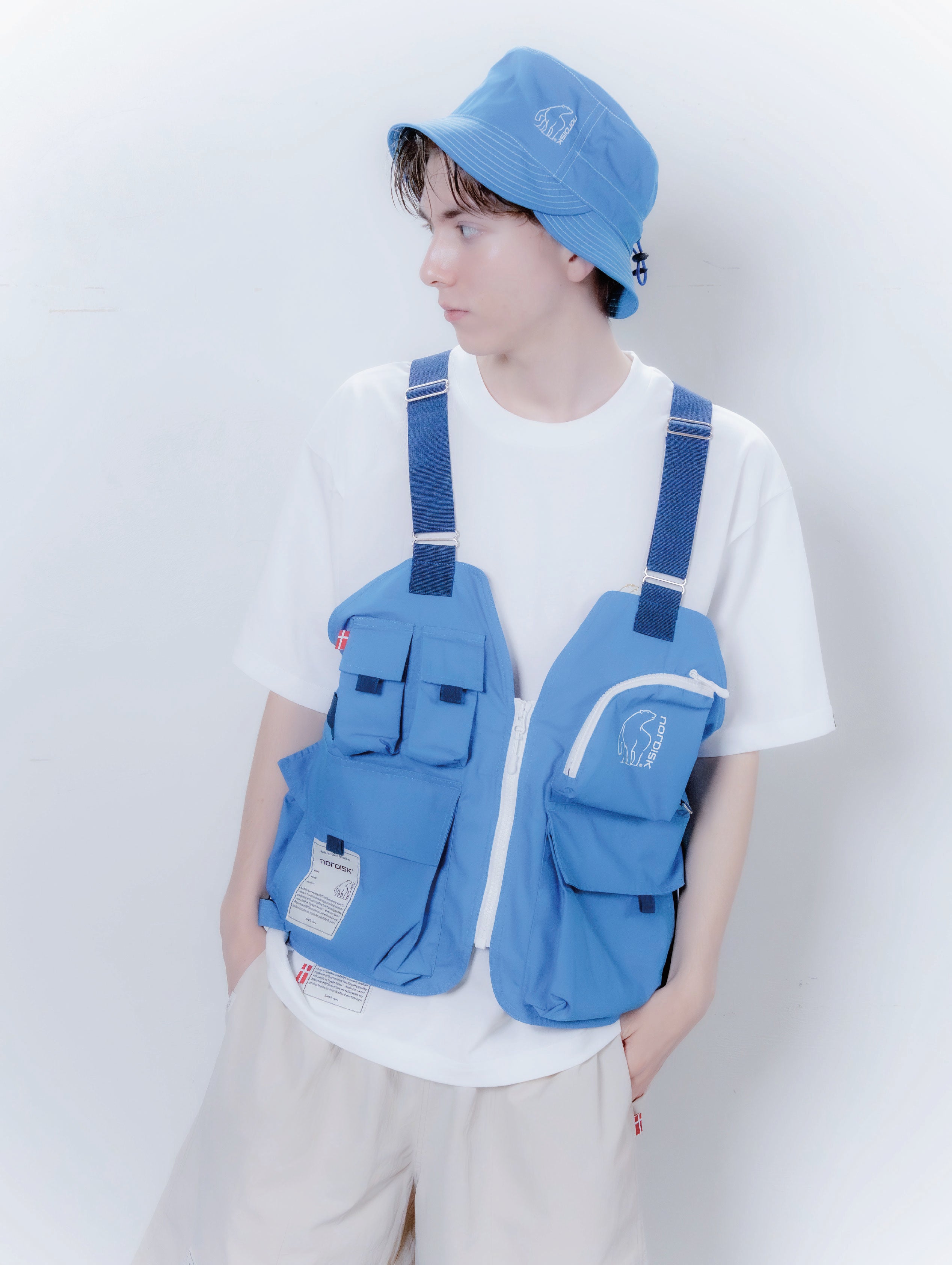 TECHNICAL COTTON UNI CAMP VEST