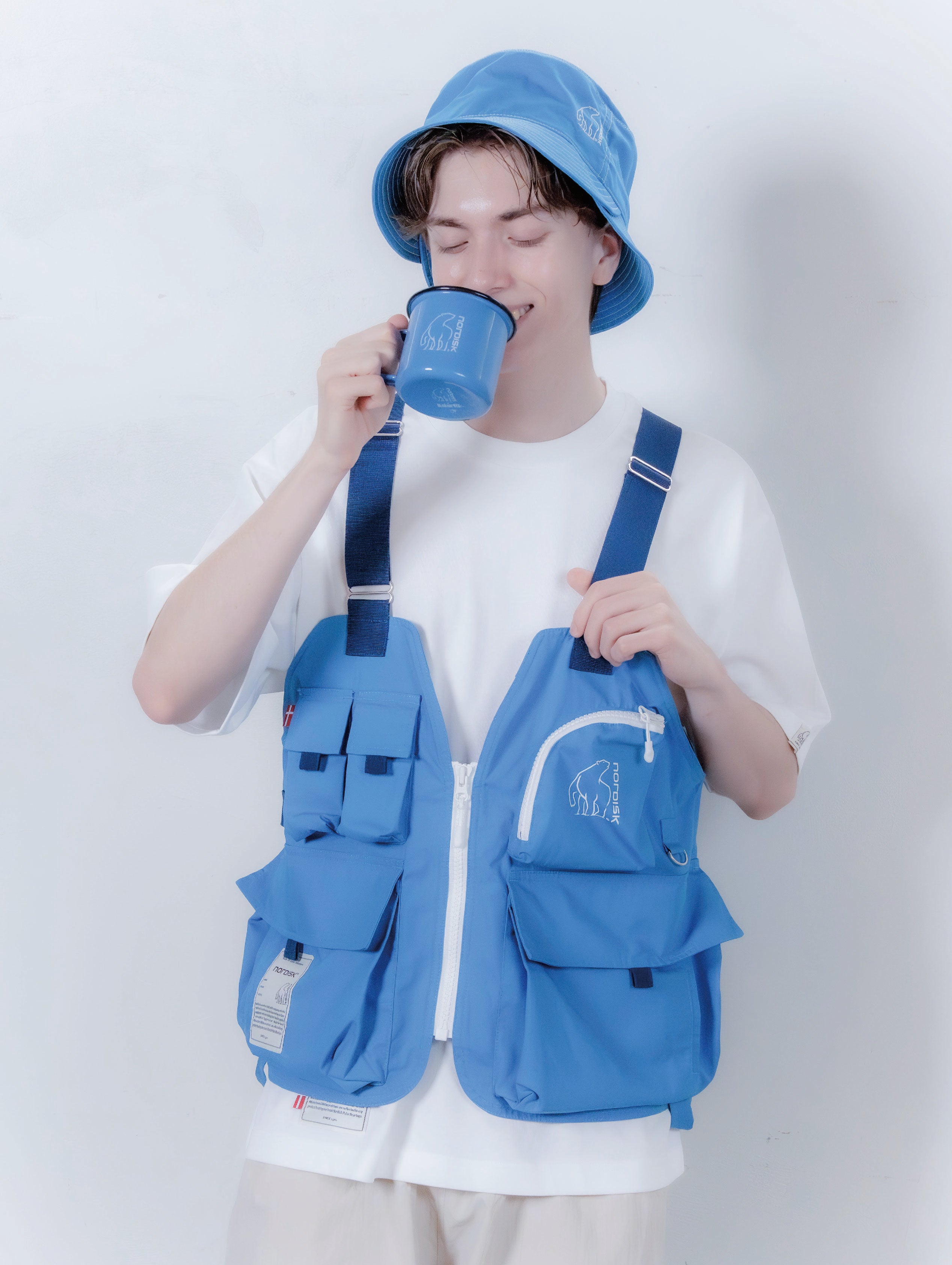 TECHNICAL COTTON UNI CAMP VEST