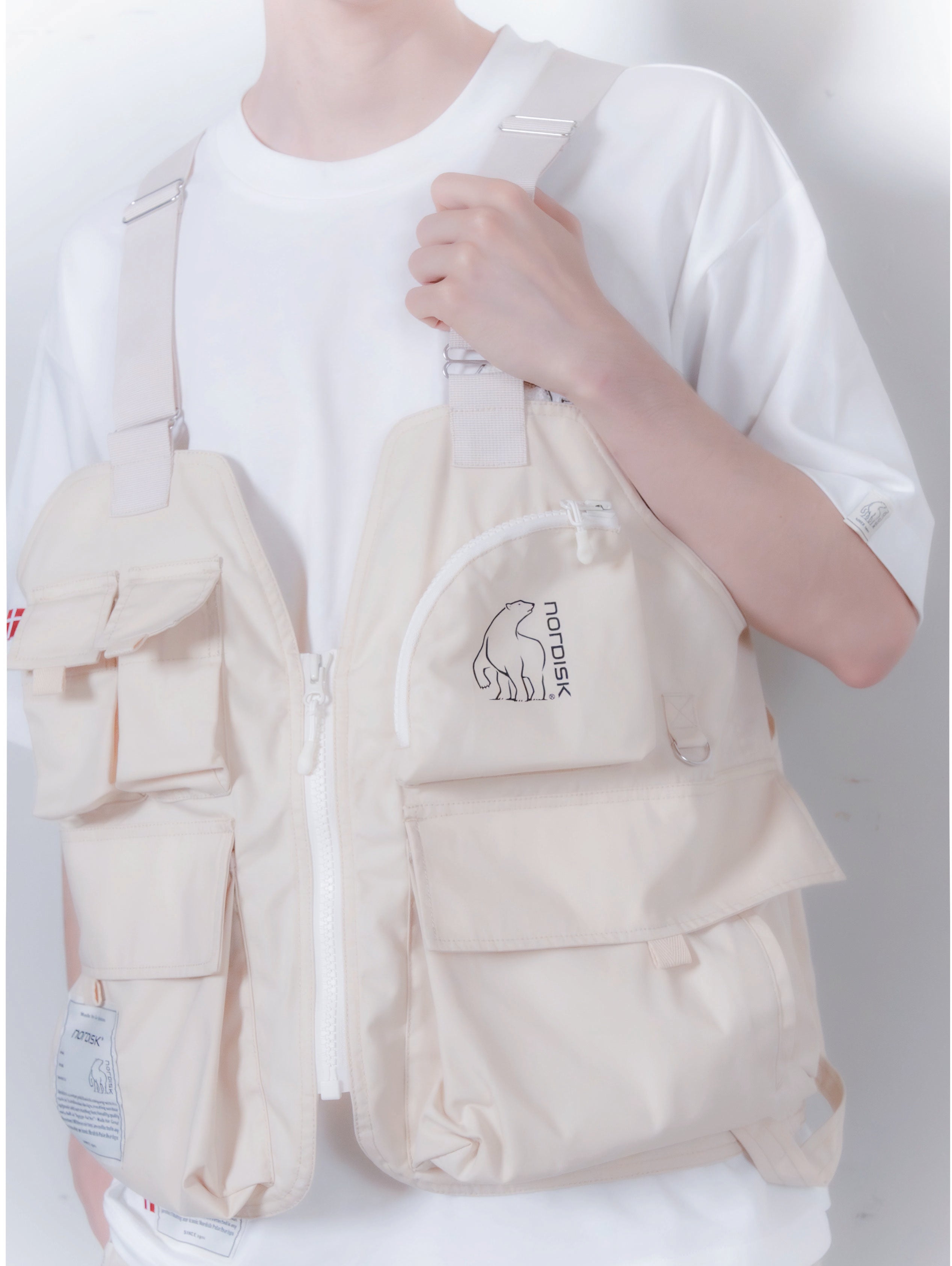 TECHNICAL COTTON UNI CAMP VEST