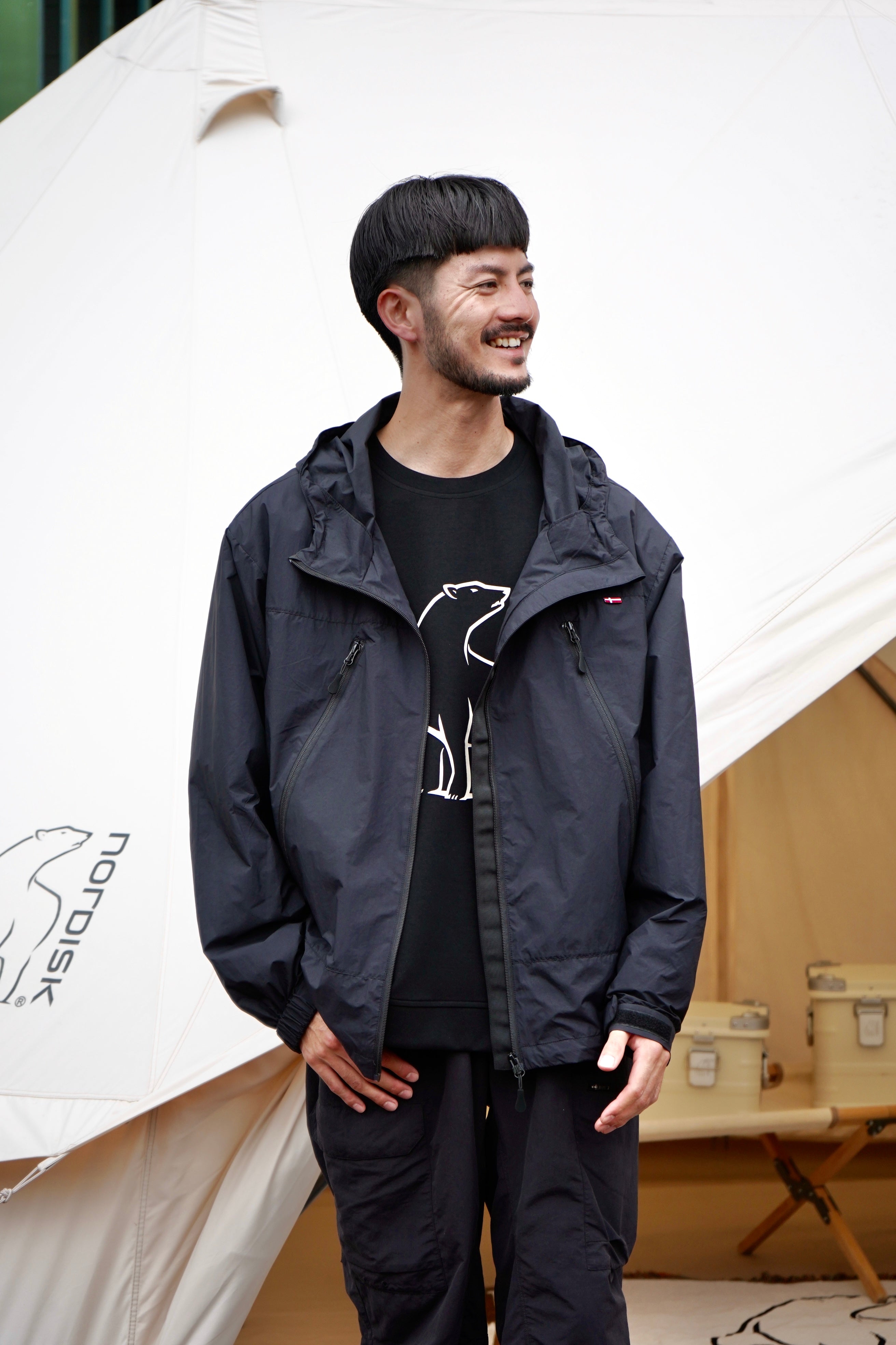 NYLON TAFFETA UNI JACKET