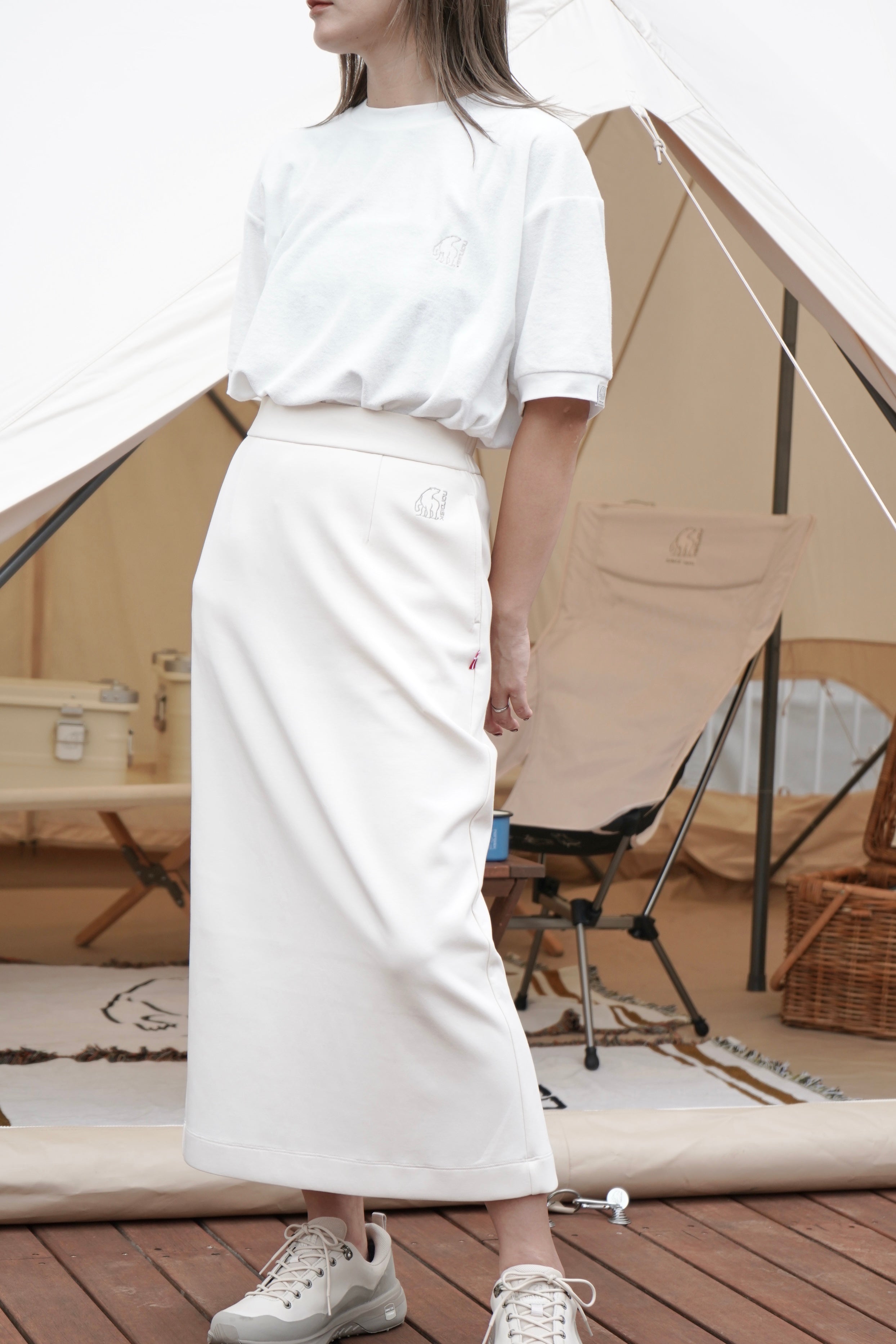 DOUBLE AIR JERSEY WOMEN'S SKIRT