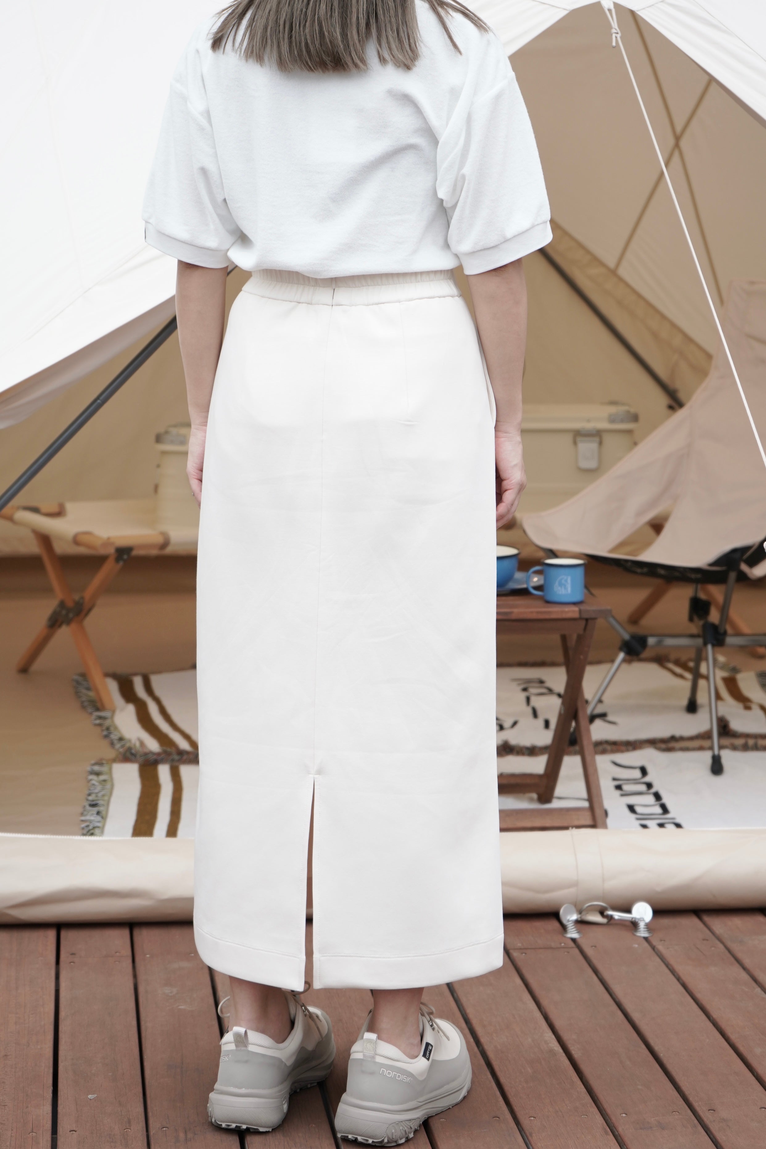 DOUBLE AIR JERSEY WOMEN'S SKIRT