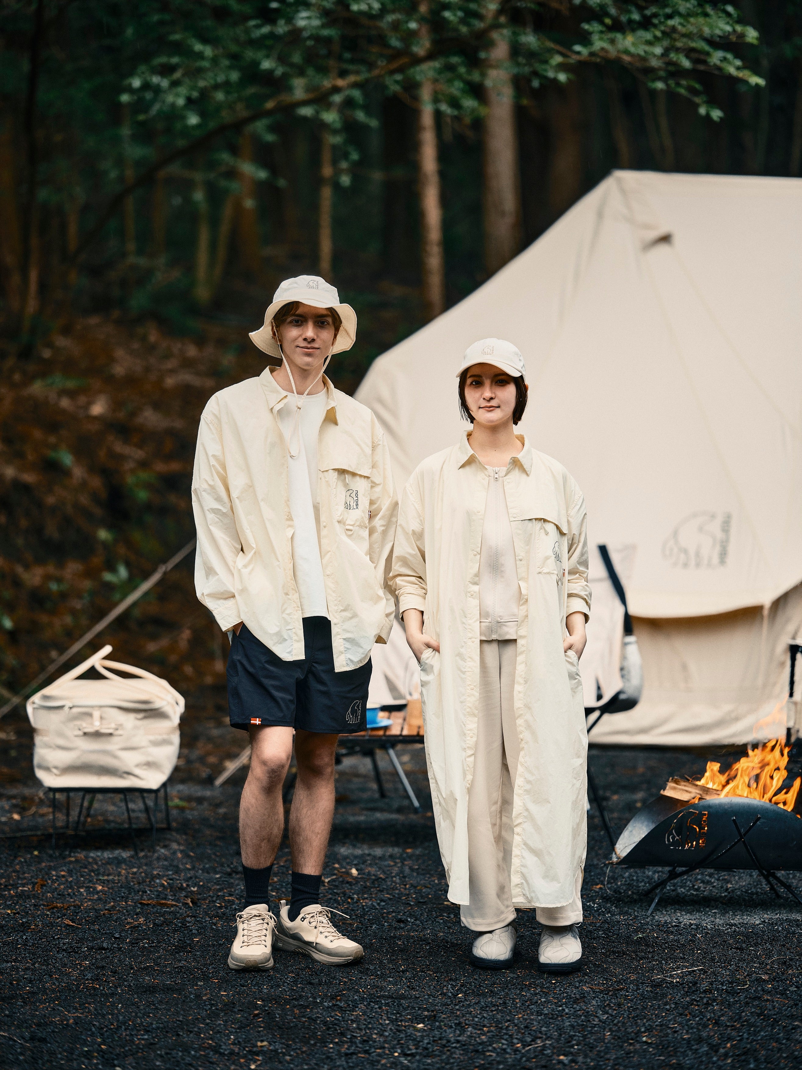 NYLON TAFFETA UNI SHIRTS