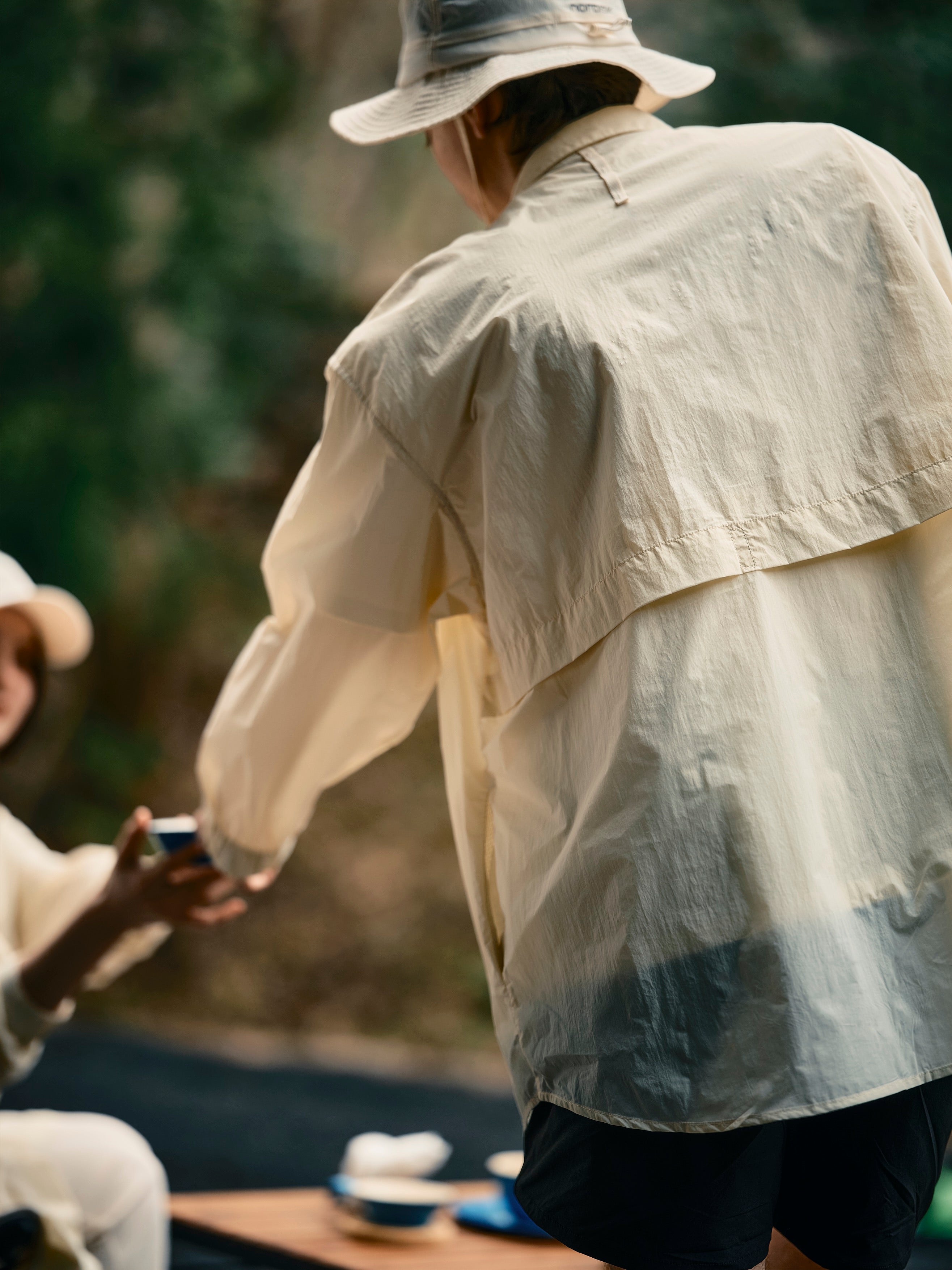 NYLON TAFFETA UNI SHIRTS