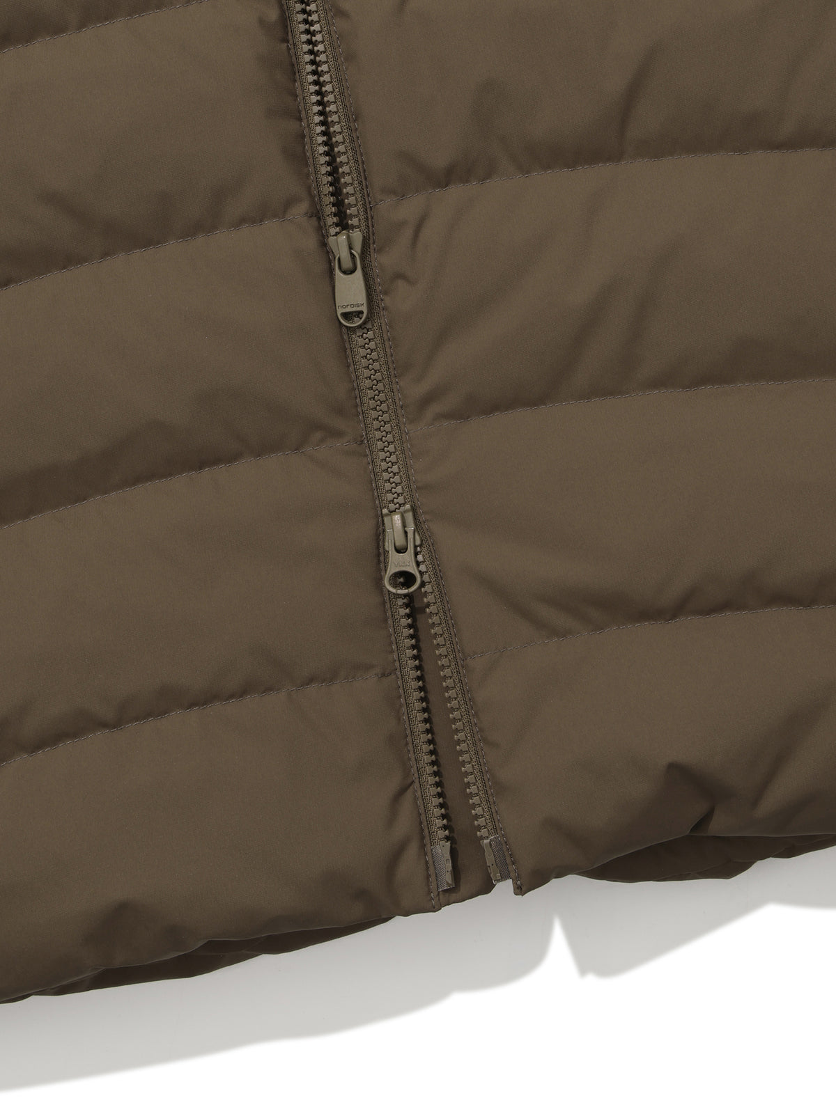 MEN'S ALMOND LIGHTWEIGHT CRYSTAL DOWN JACKET