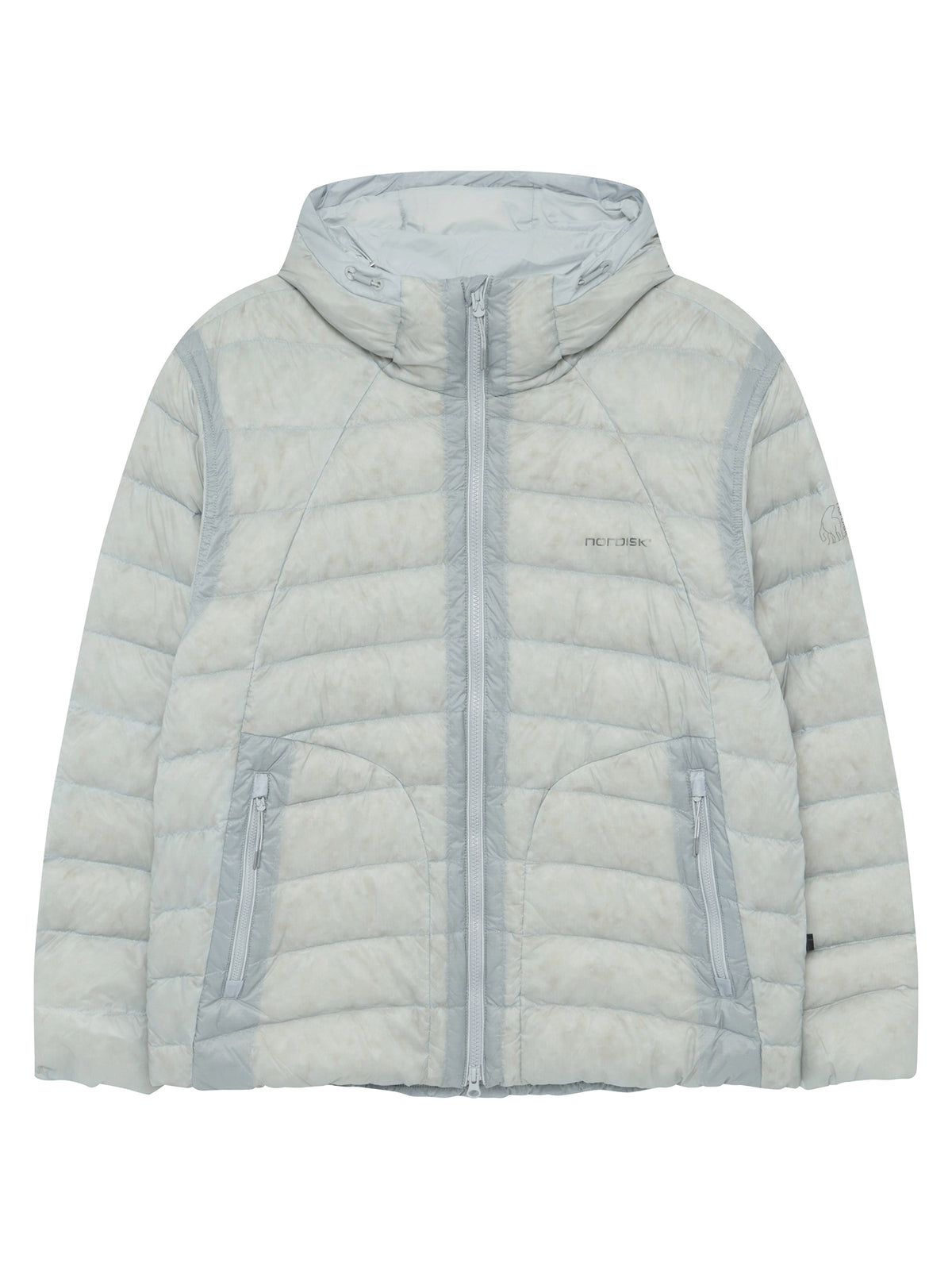 UNI ROCKY LIGHT CRYSTAL DOWN HOODIE JUMPER