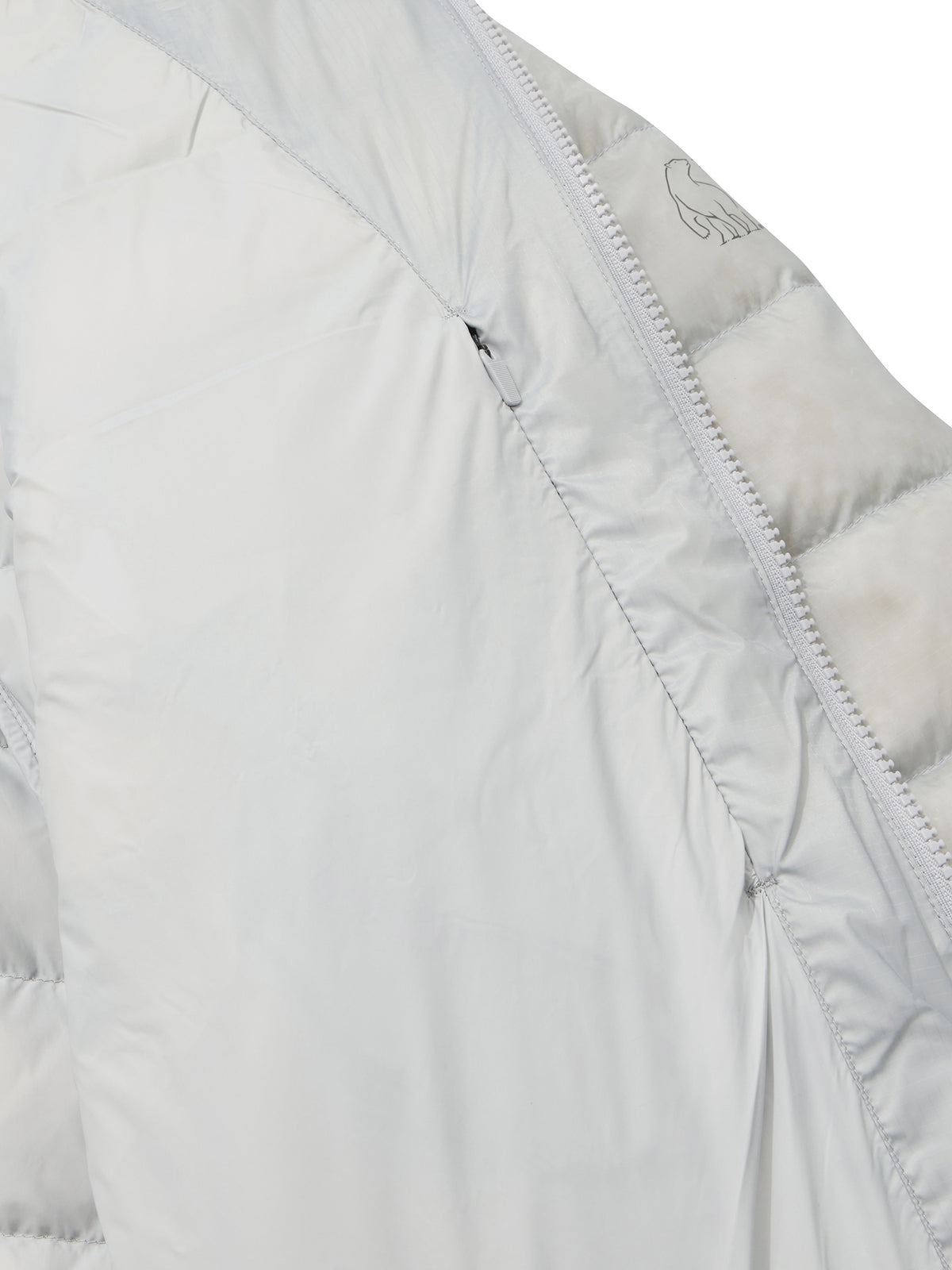 UNI ROCKY LIGHT CRYSTAL DOWN HOODIE JUMPER