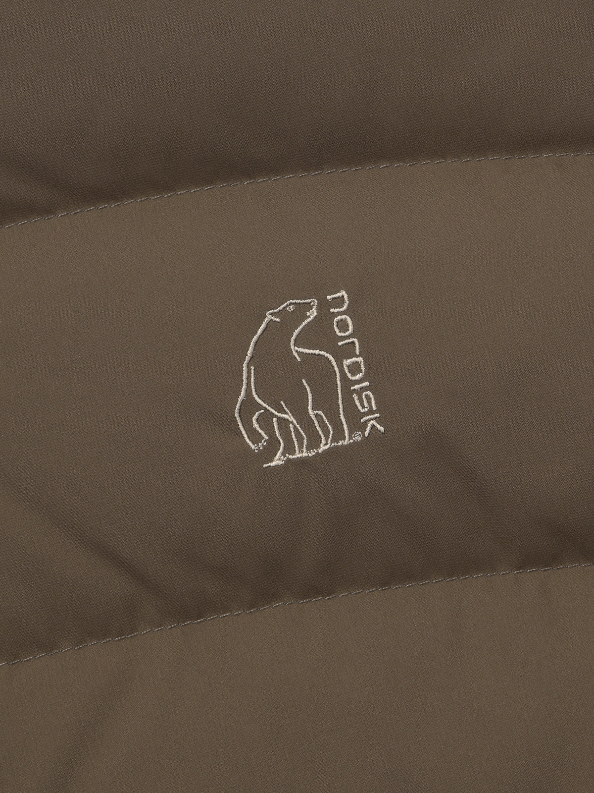WOMEN'S ALMOND LIGHTWEIGHT CRYSTAL DOWN JACKET