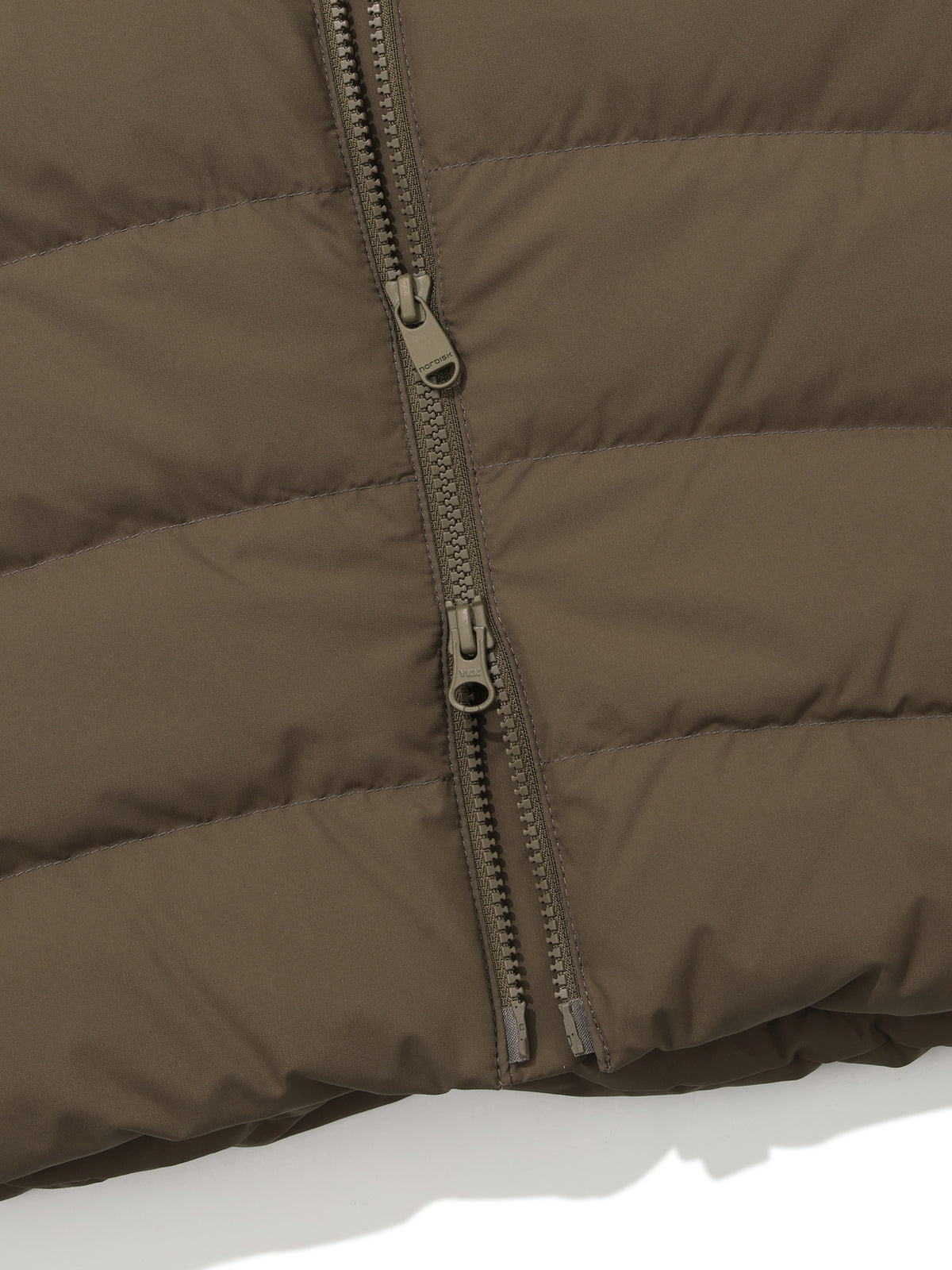 WOMEN'S ALMOND LIGHTWEIGHT CRYSTAL DOWN JACKET
