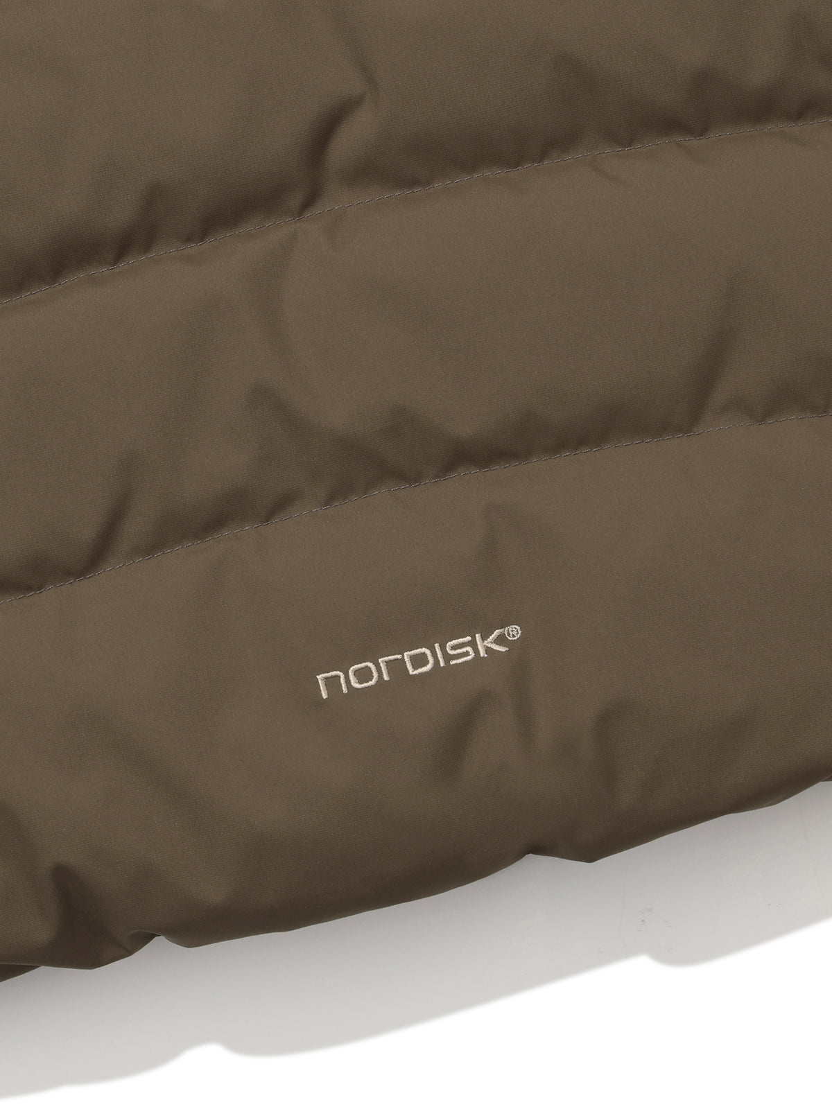 WOMEN'S ALMOND LIGHTWEIGHT CRYSTAL DOWN JACKET