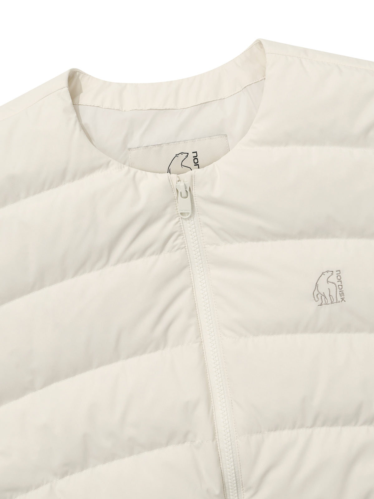 WOMEN'S ALMOND LIGHTWEIGHT CRYSTAL DOWN JACKET