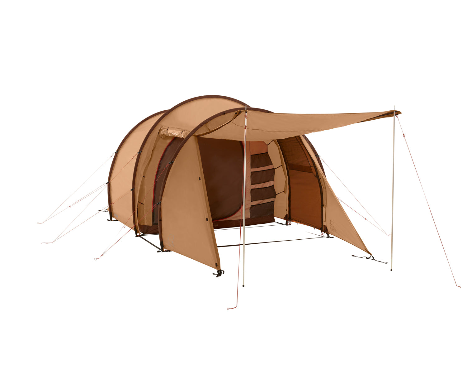 Reisa 4 PU Tent Cashew/Brown