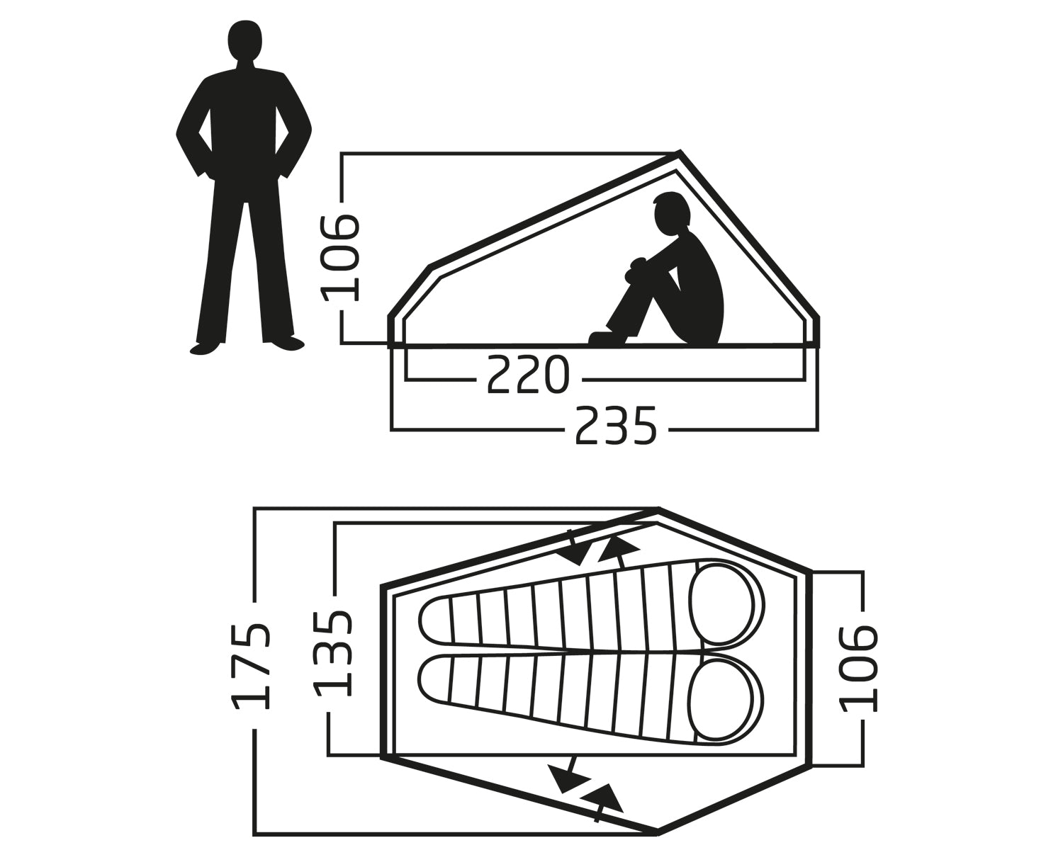 Telemark 2.2 LW Tent【2023年までのモデル】