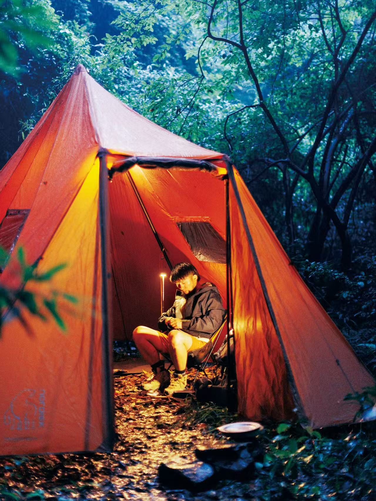 0225-125 テント Thrymheim 5 Square Tipi Tent