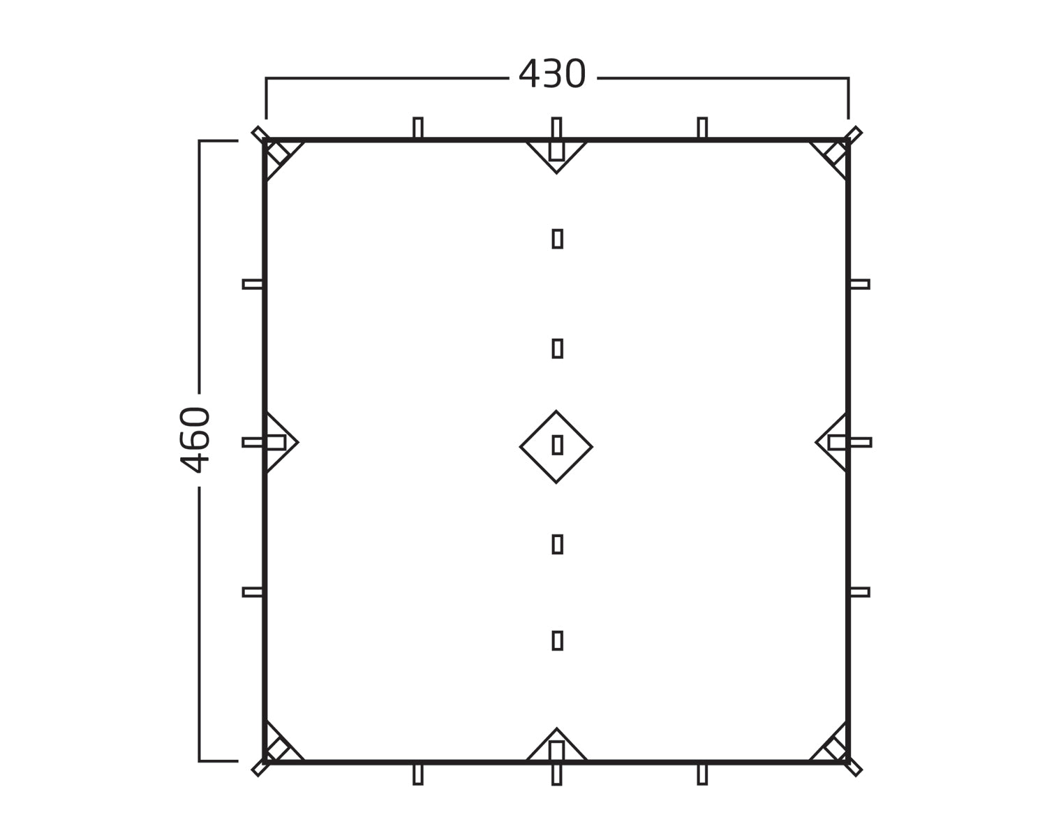 Voss 20 PU Tarp