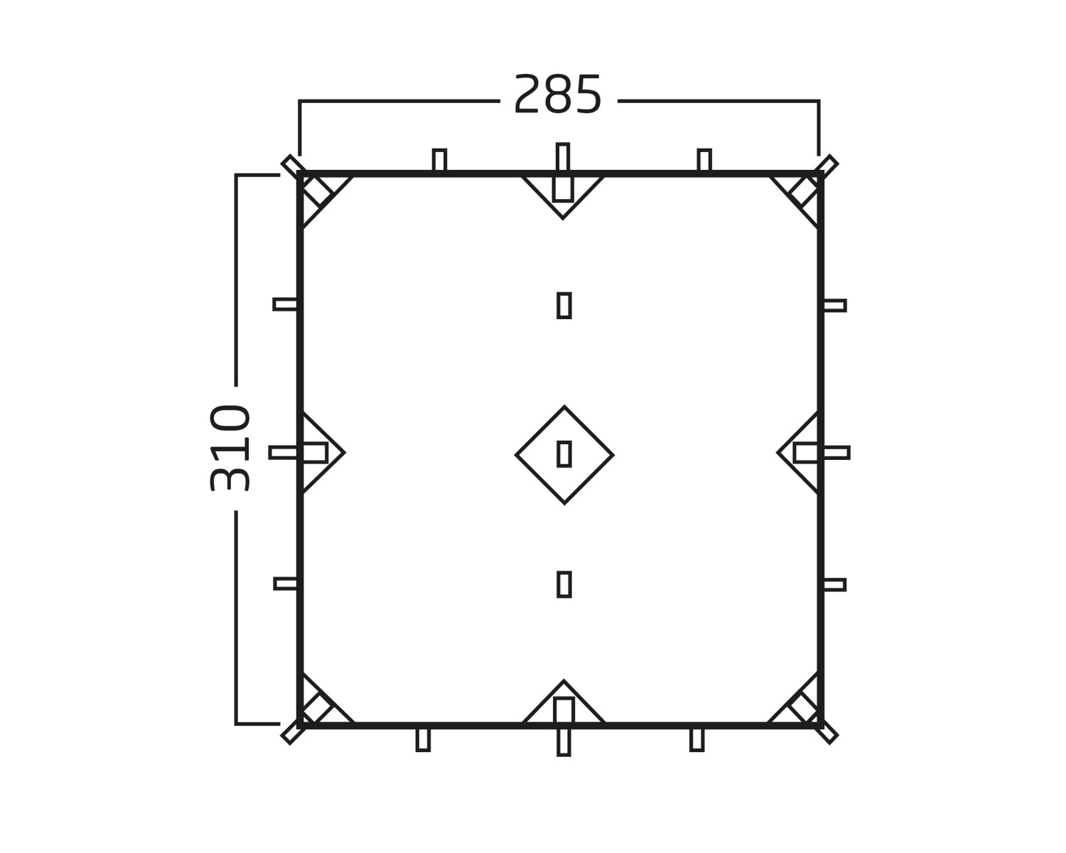 Voss 9 PU Tarp