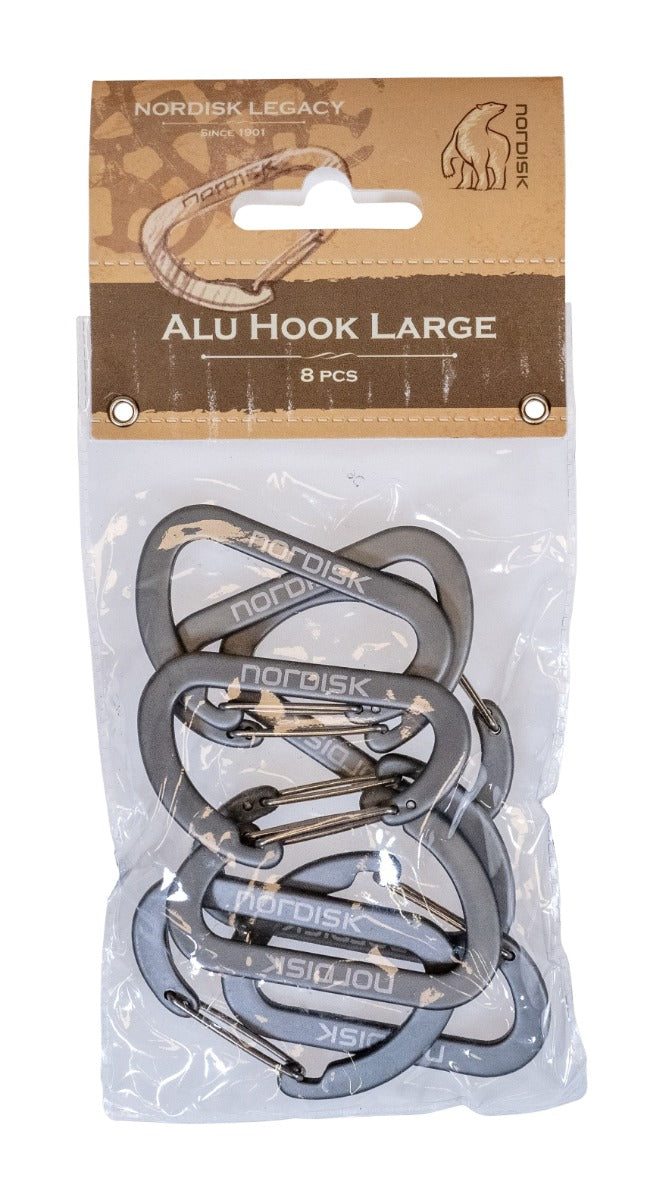 Aluminium Hook L (8 Pieces)