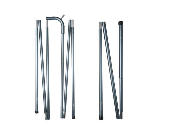 Nordisk - アスガルド7.1用　スペアポールセット(スチール) asgard-71-alu-pole-set-onesize