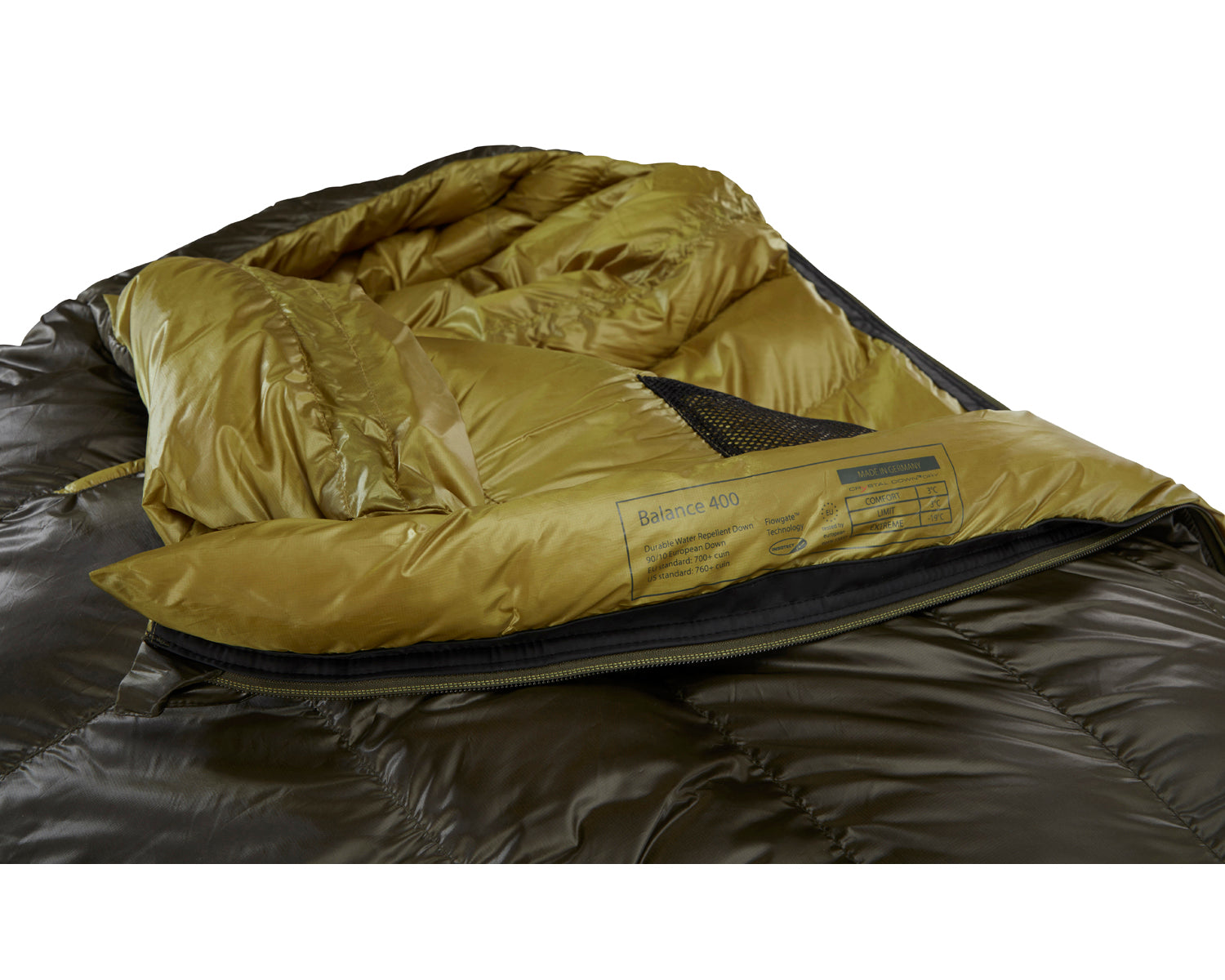 Balance 400 size M zip L Sleeping Bag