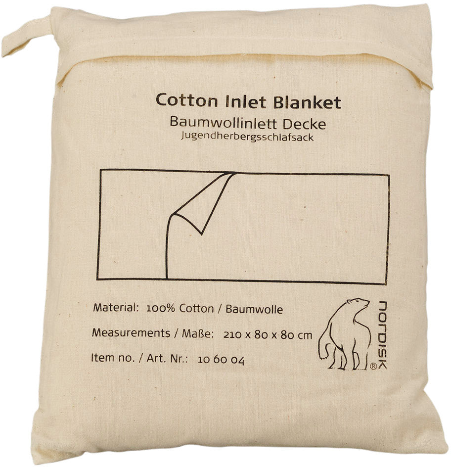 ノルディスク　マミー型のコットンライナー Cotton Liner