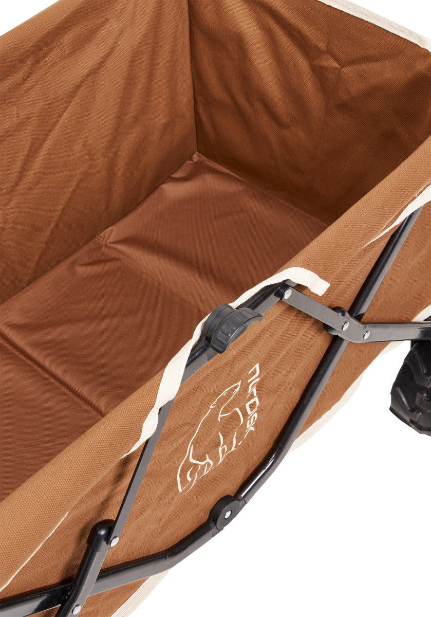 Cotton Canvas Wagon SMU, Dachshund Chocolate