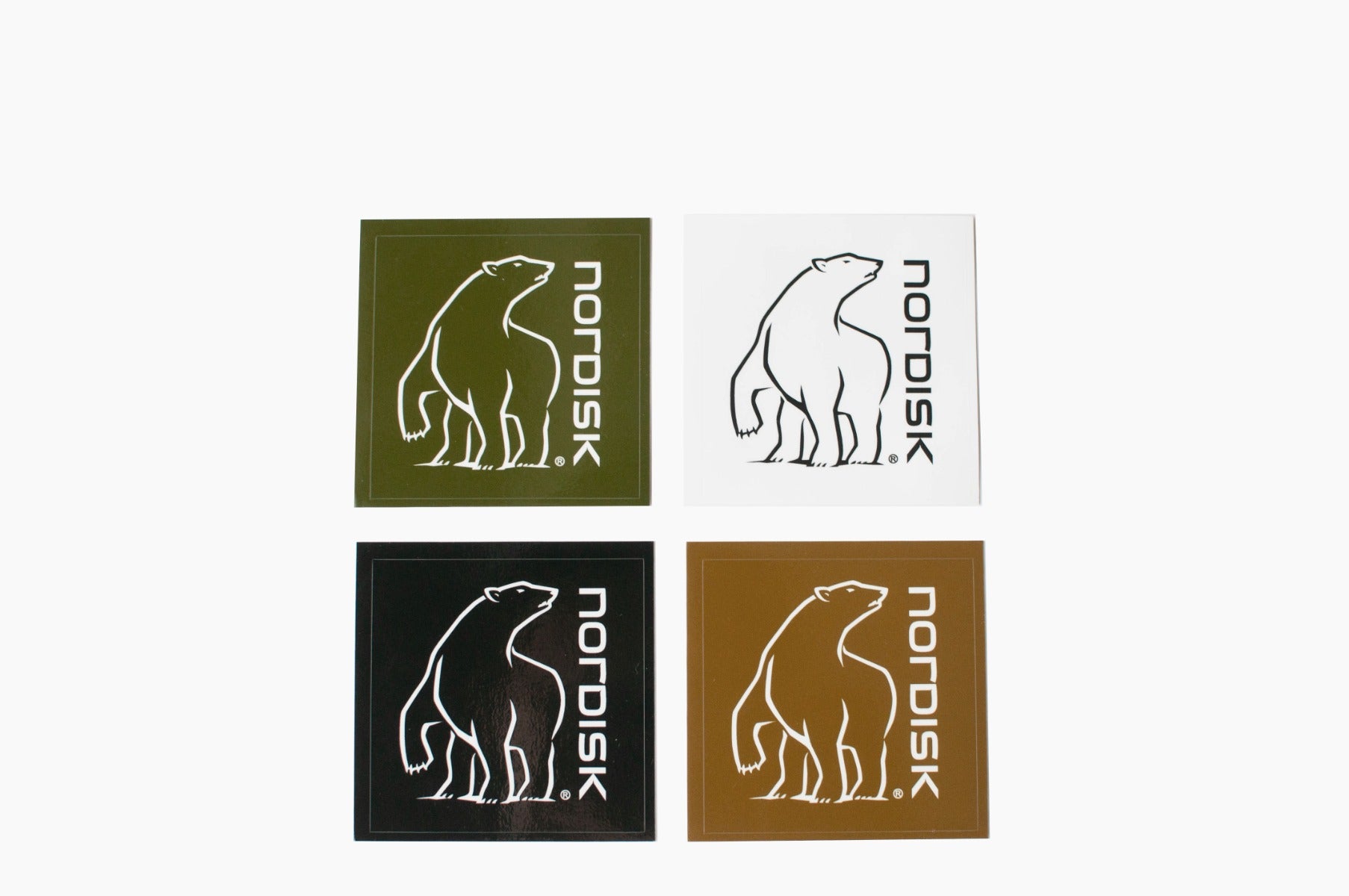 Nordisk Sticker 4pcs set