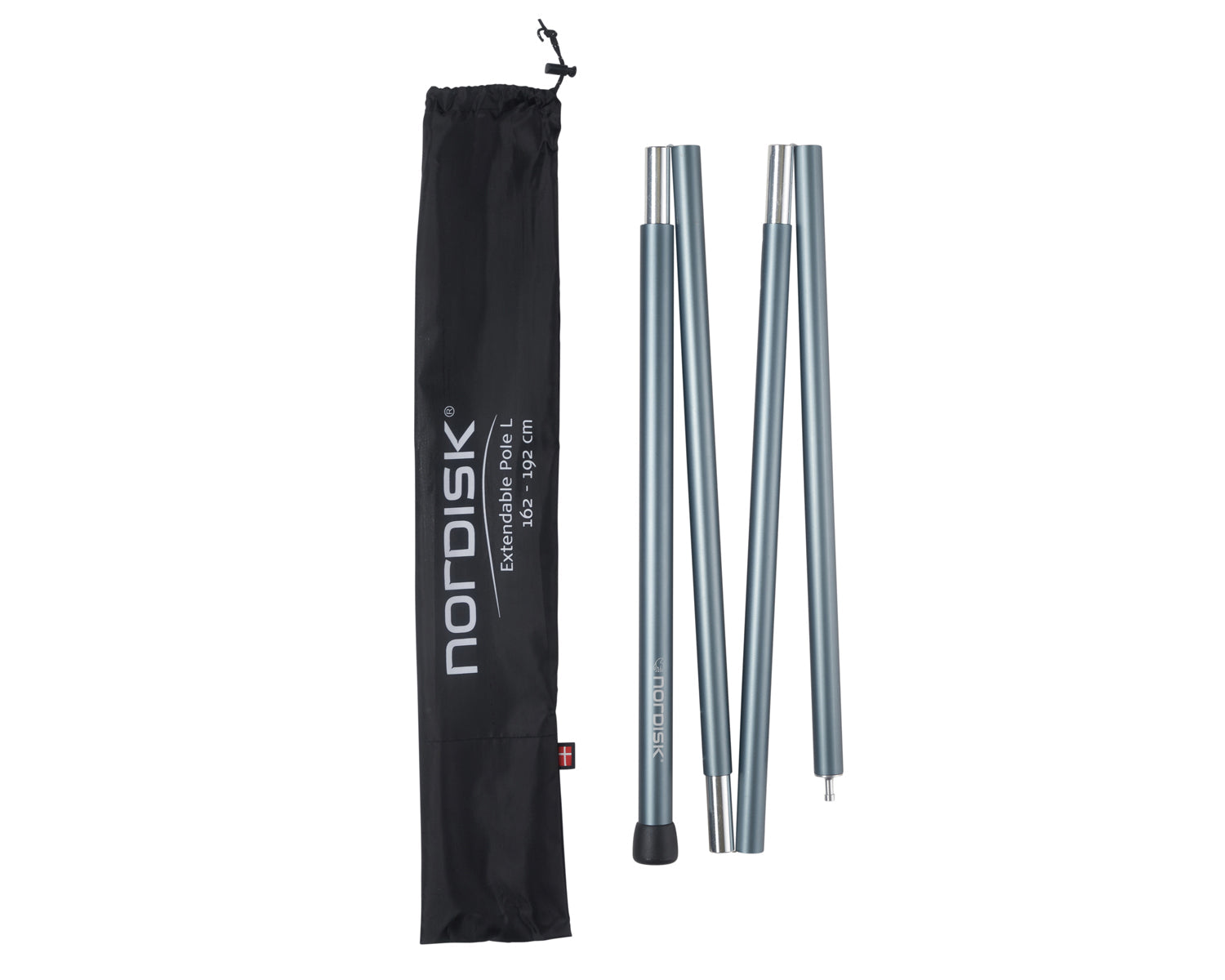 Extendable Pole L 162-192cm (1 Pc) Alu