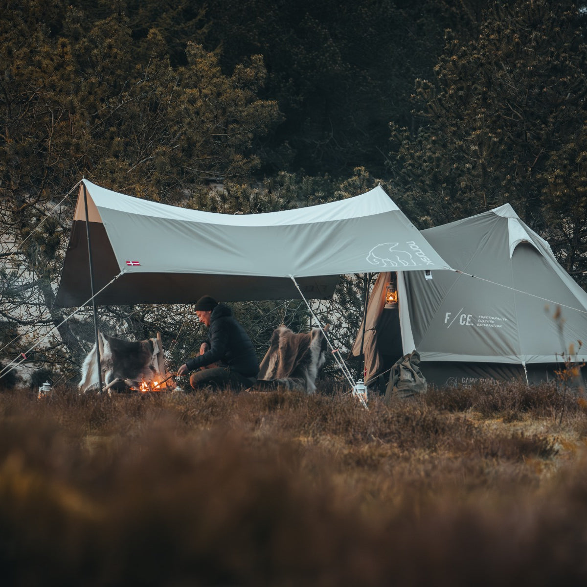 nordisk ノルディスク Kari12 カーリ12 カーキ ポール付（ノルディスク  