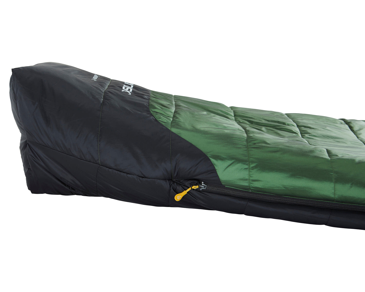 Gormsson -2° Curve sleeping bag - Artichoke Green/Mustard Yellow/Black