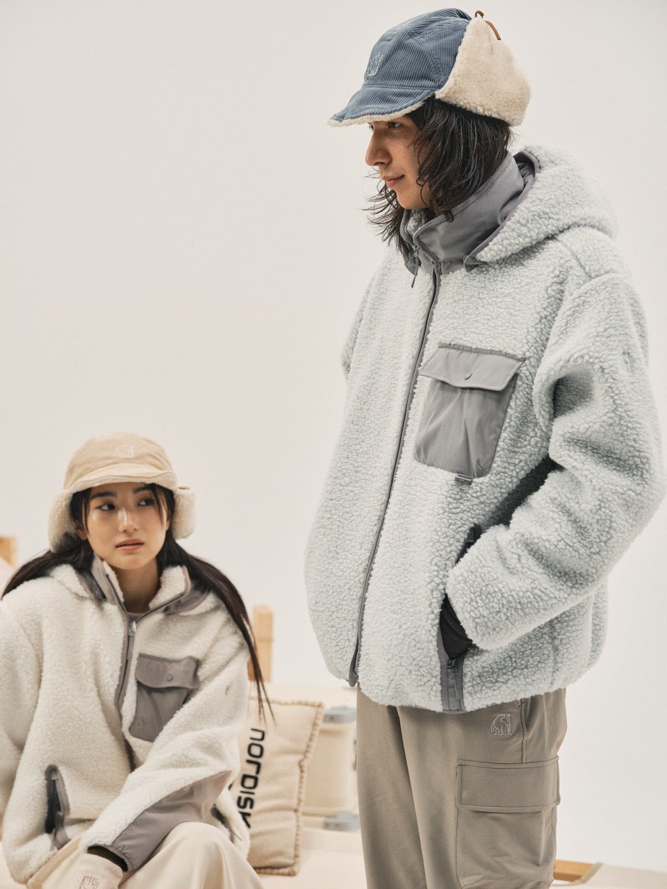 CORDUROY EARMUFF CAP