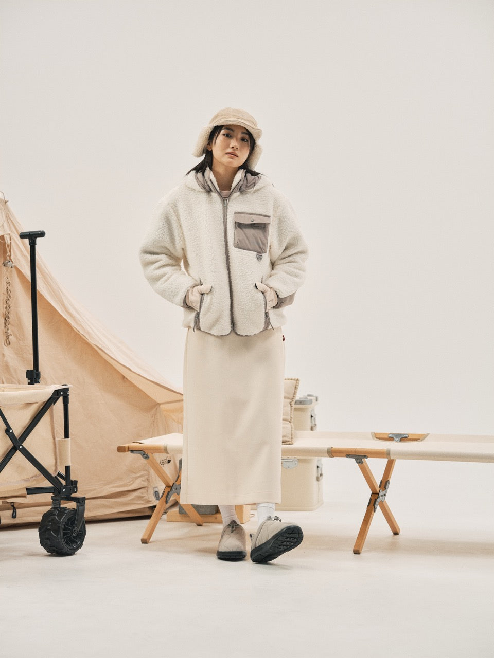 UNI UTILITY FLEECE JACKET