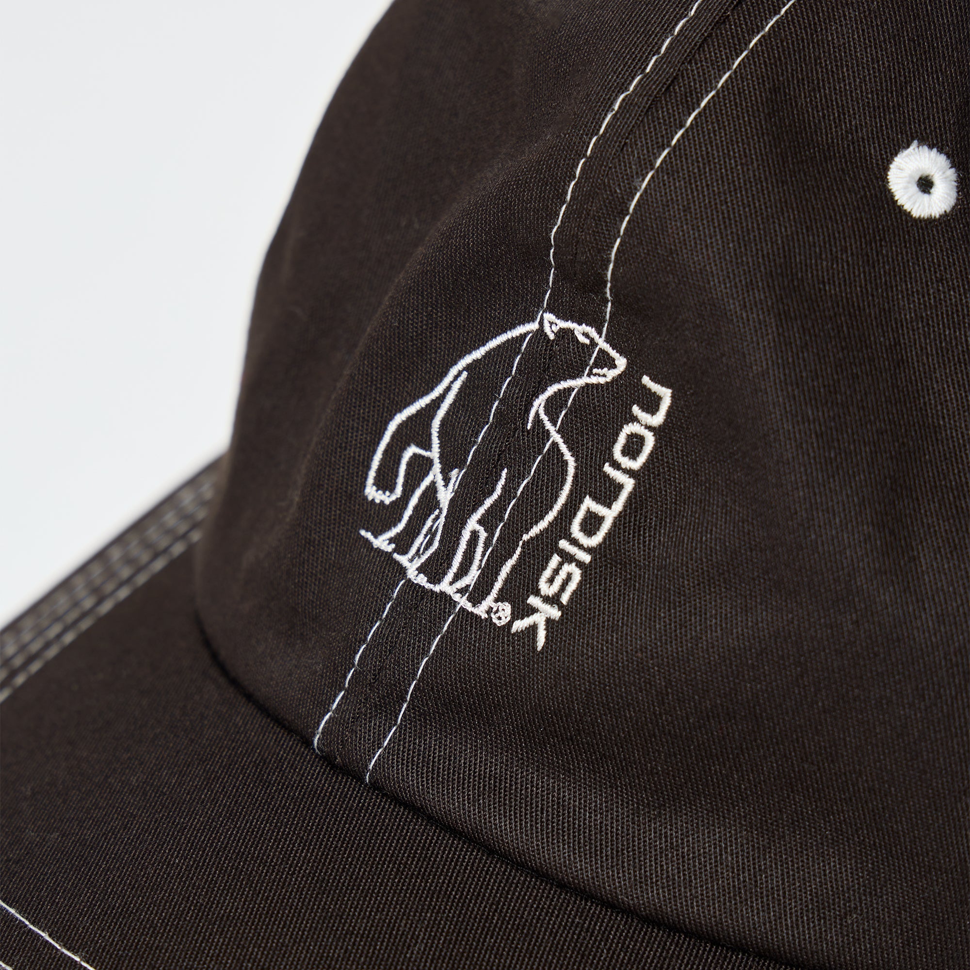 BEAR EMBROIDERY 6PANEL CAP