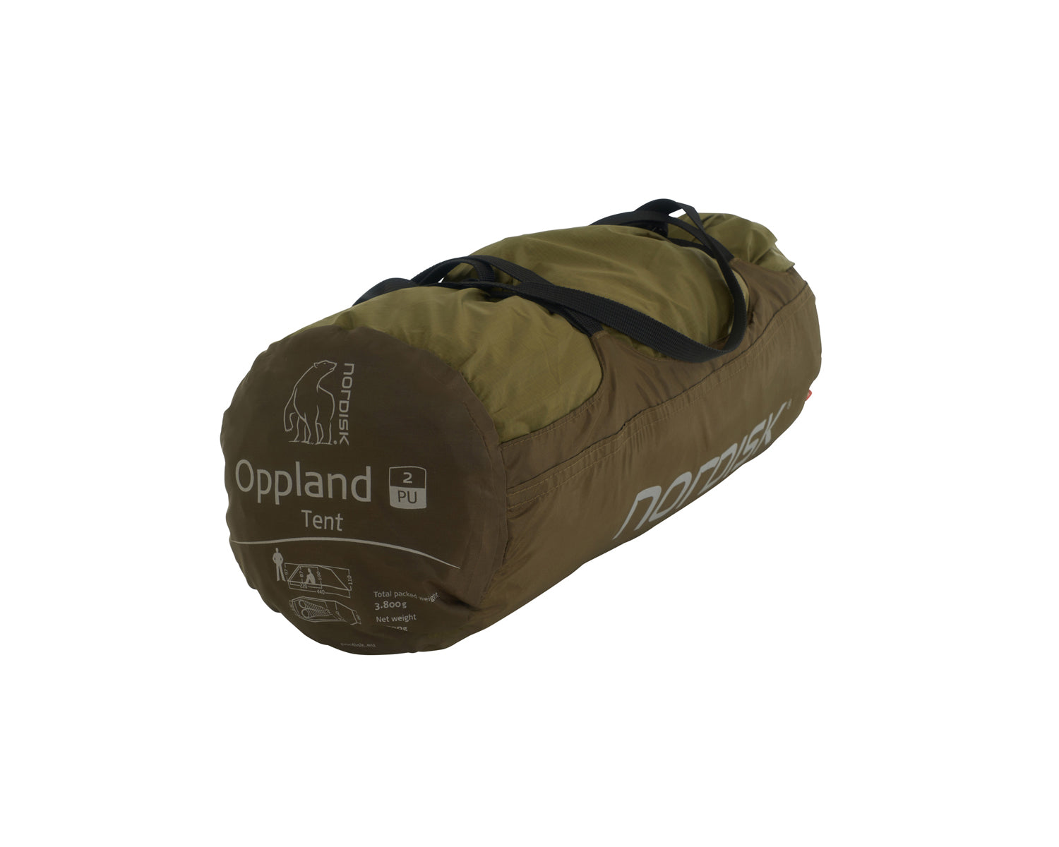 Oppland 2 PU - 2 person - Dark Olive