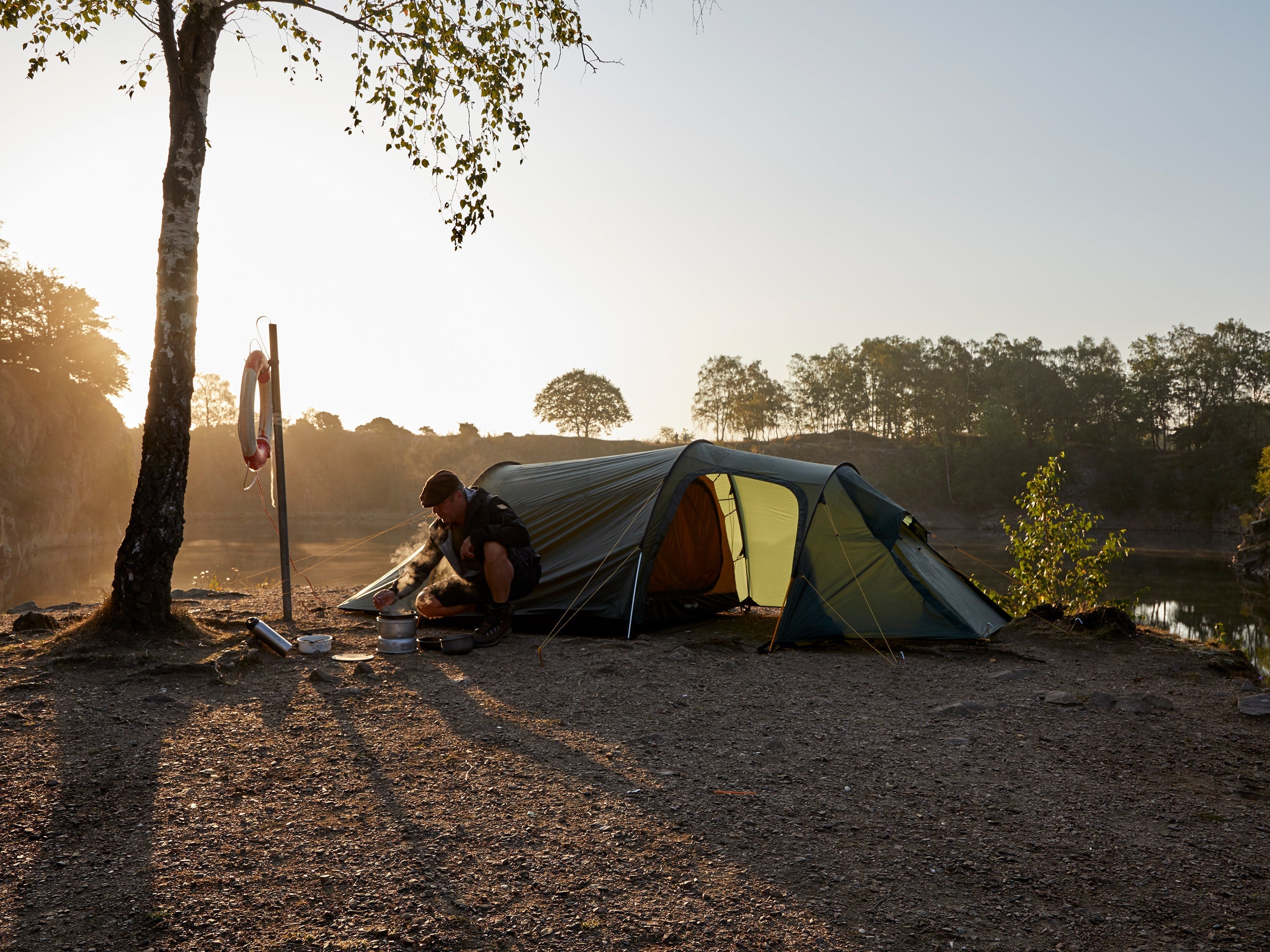 Oppland 3 SI tent - 3 person - Forest Green