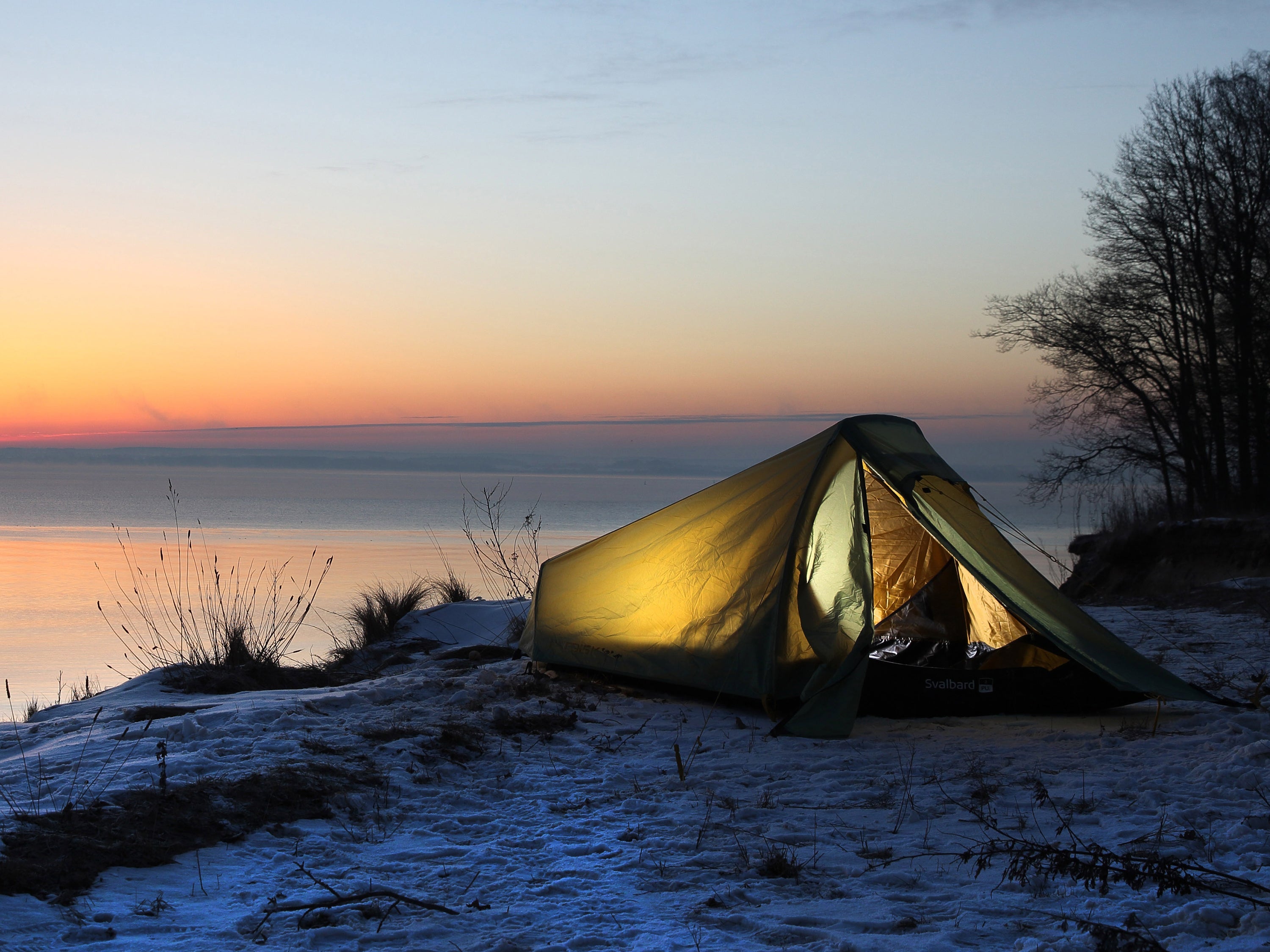 Svalbard 1 PU tent - 1 person - Dark Olive