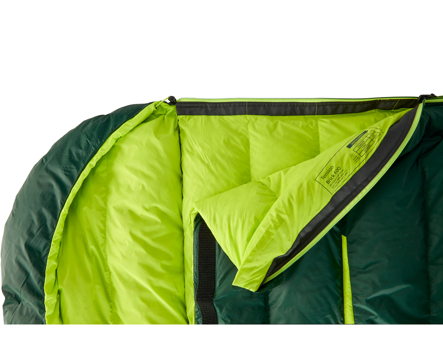 Tension Brick 600　-4°  zip L Sleeping Bag