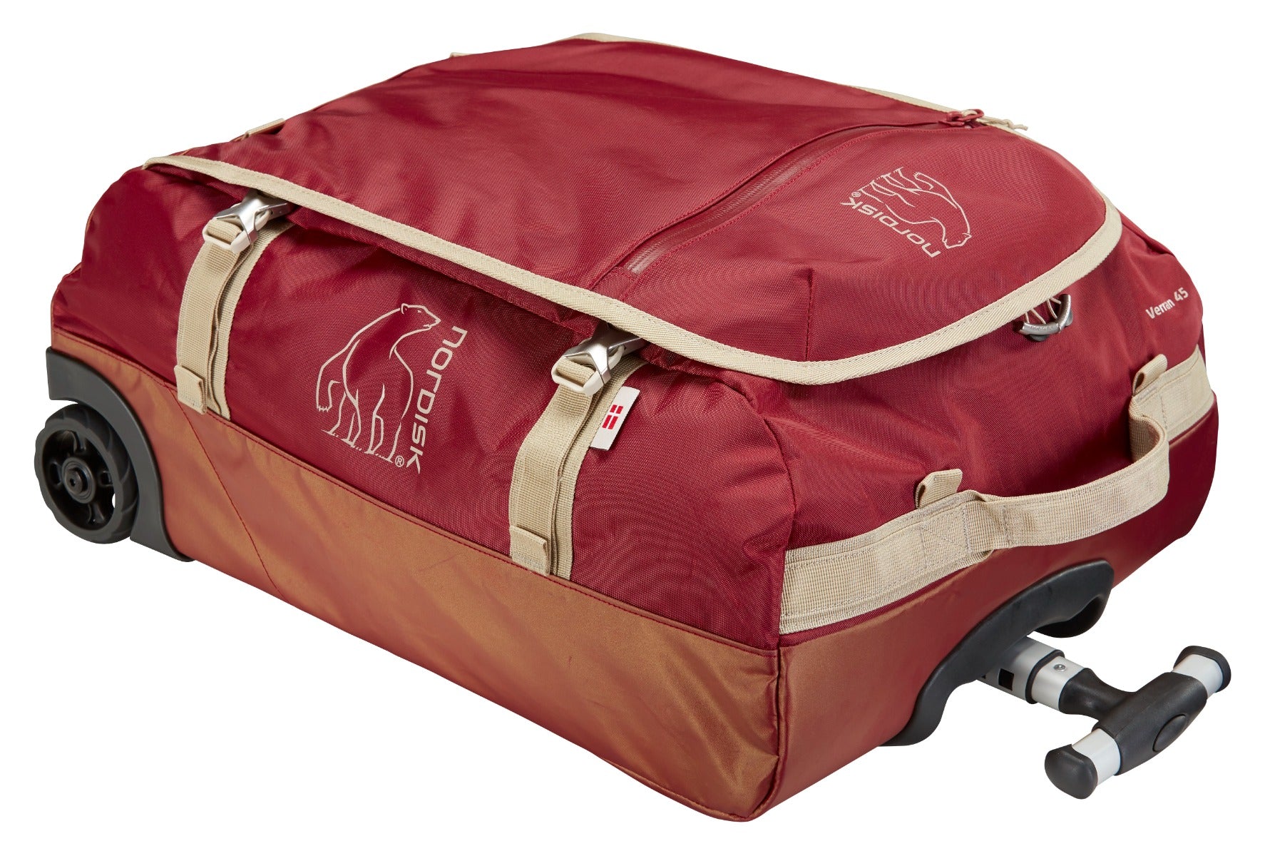 Verran 45 Wheeled Duffel / Burnt Red